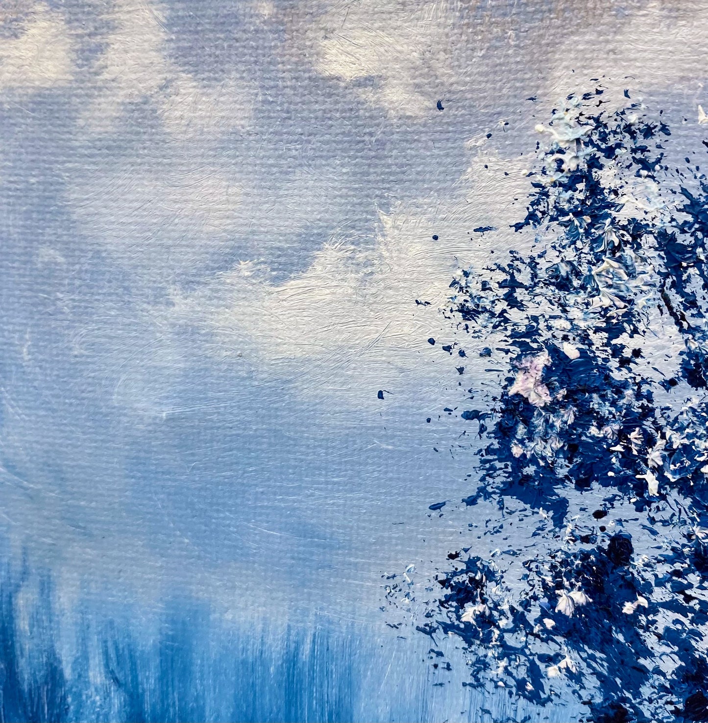 The Quiet Companion – Original 8x8 Oil Painting on Canvas