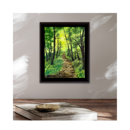 Old Spring Wood- Original artwork by Anna Holmes — 8" × 10"