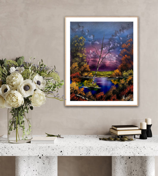 Drifting into the Enchanted Hour – Fine Art Print