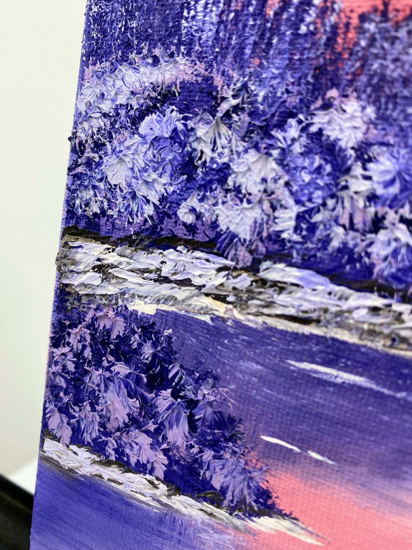 Winter’s Warmth – Original 6x8 Oil Painting on Canvas