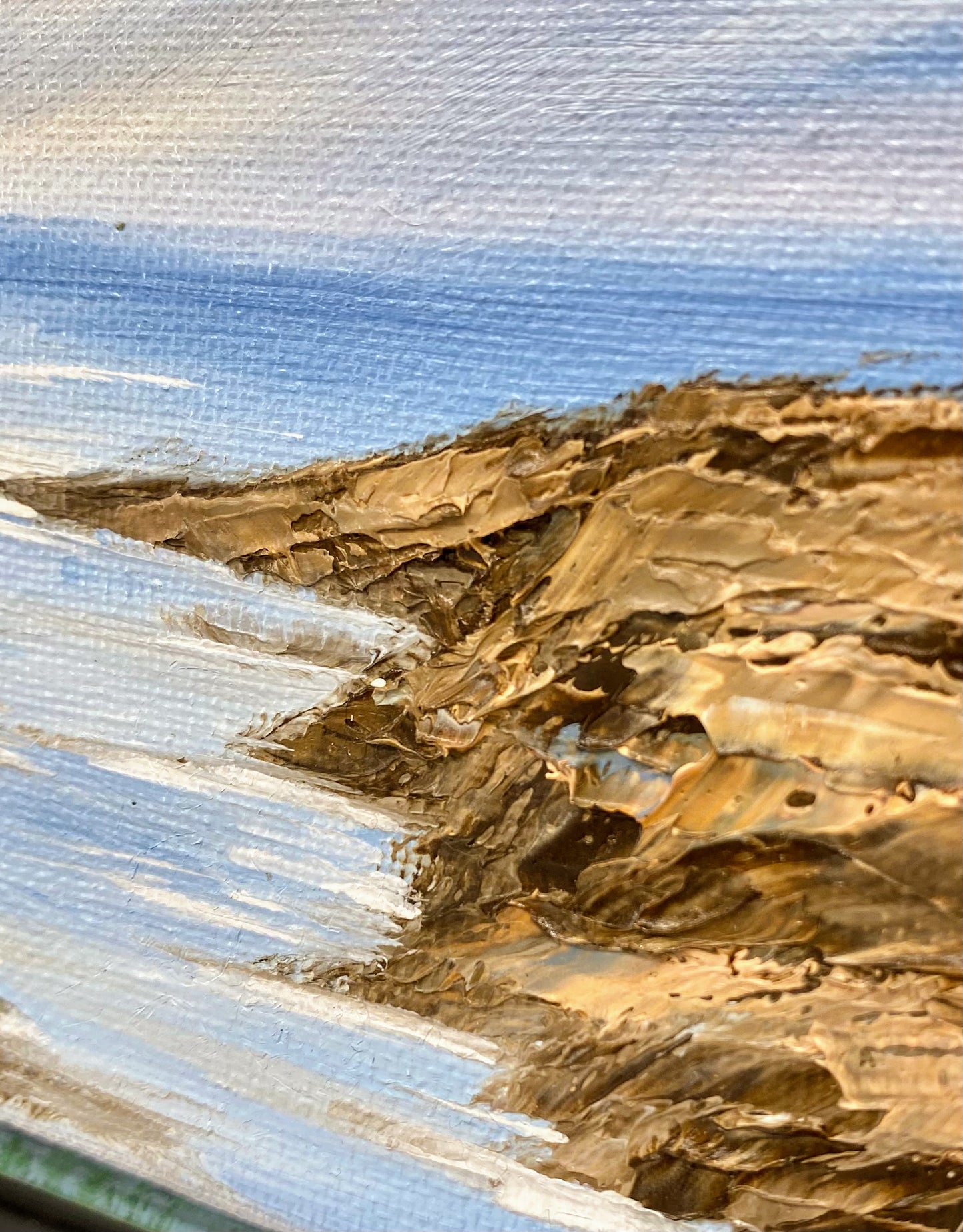 Humbled by Horizon – Original 6x8 Oil Painting on Canvas