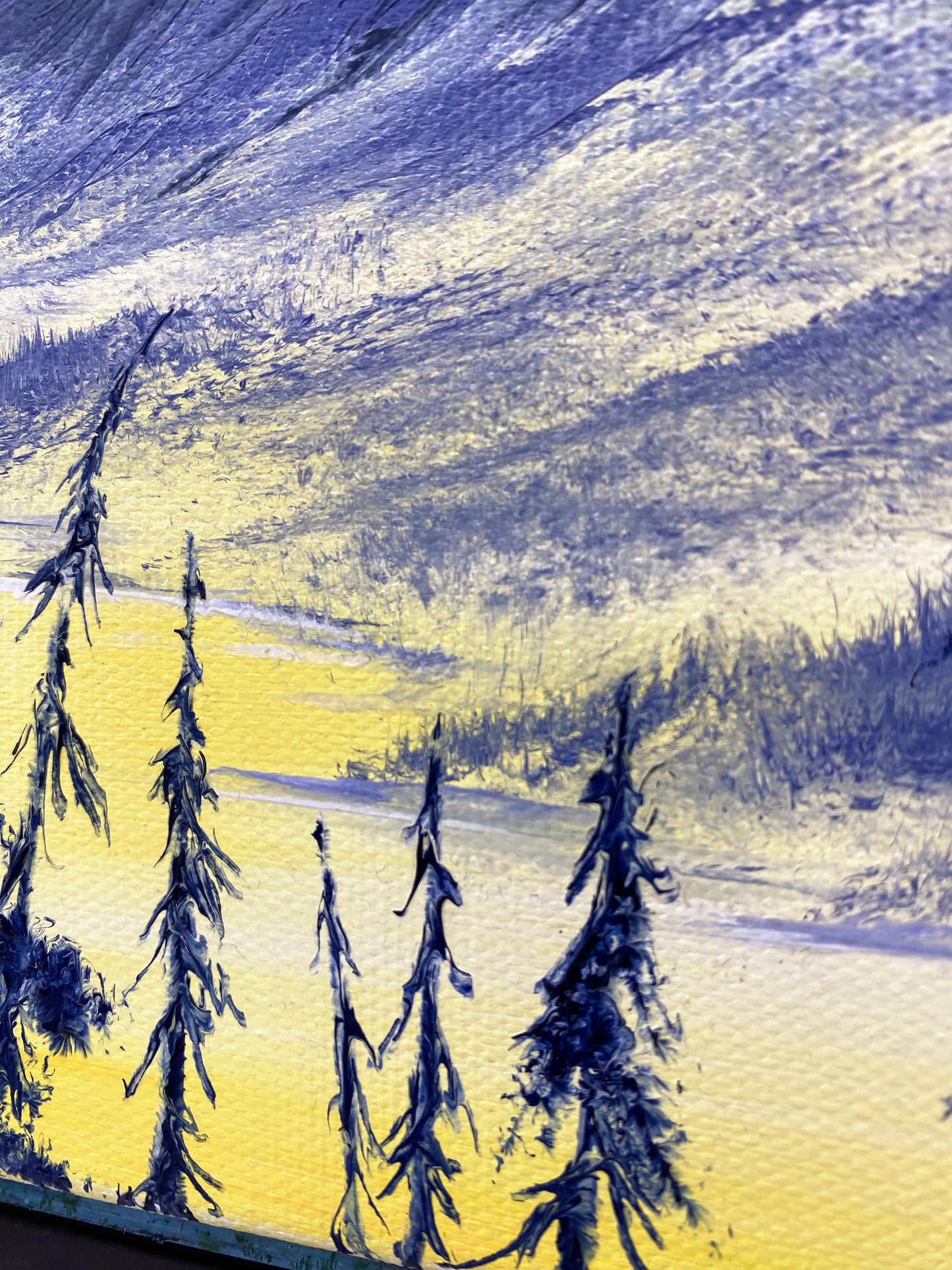 Worth the Climb – Original 8x8 Oil Painting on Canvas