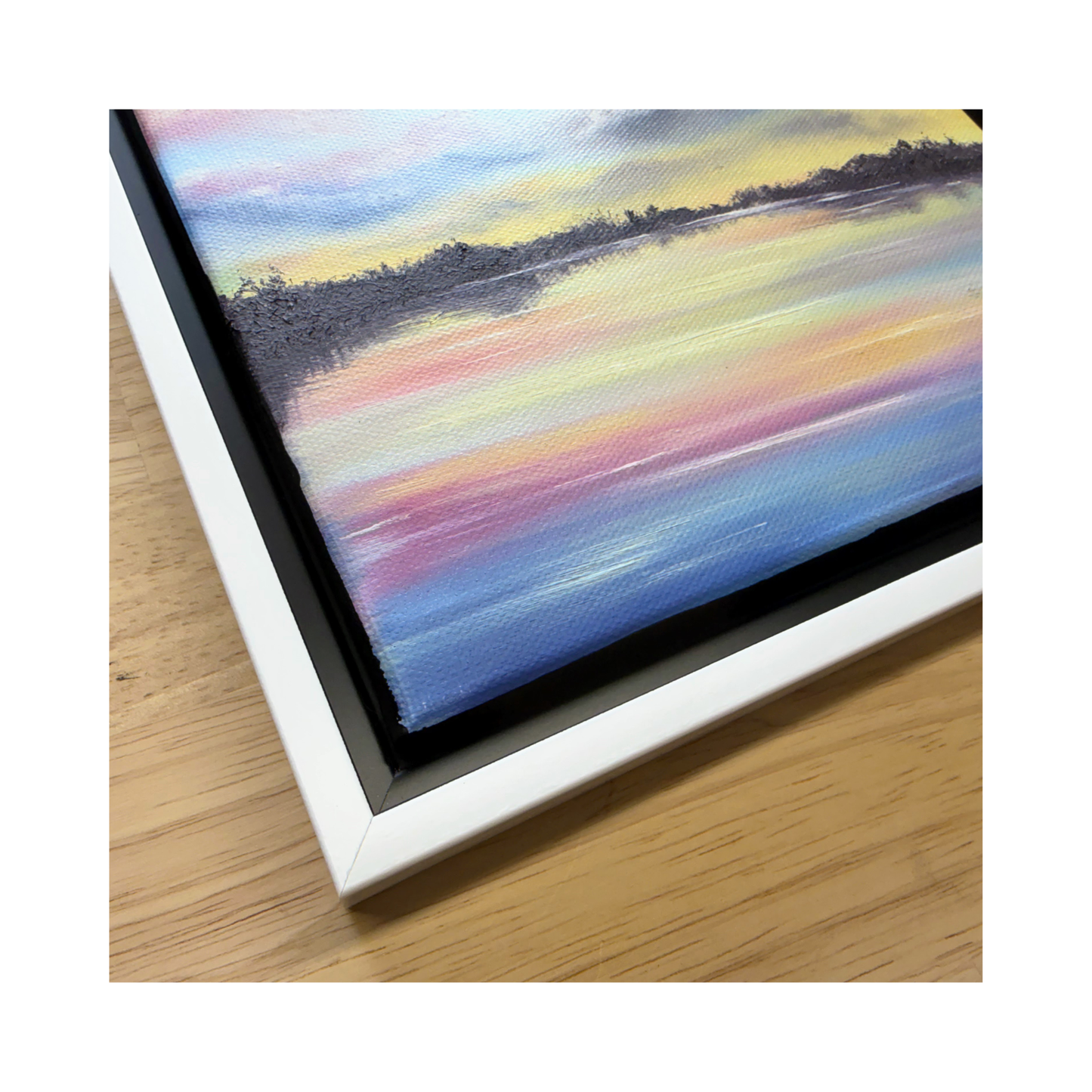 The Luxury of Stillness – Original 8x8 Oil Painting on Canvas