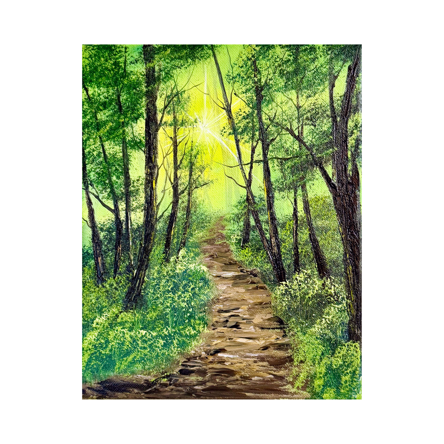 Old Spring Wood- Original artwork by Anna Holmes — 8" × 10"
