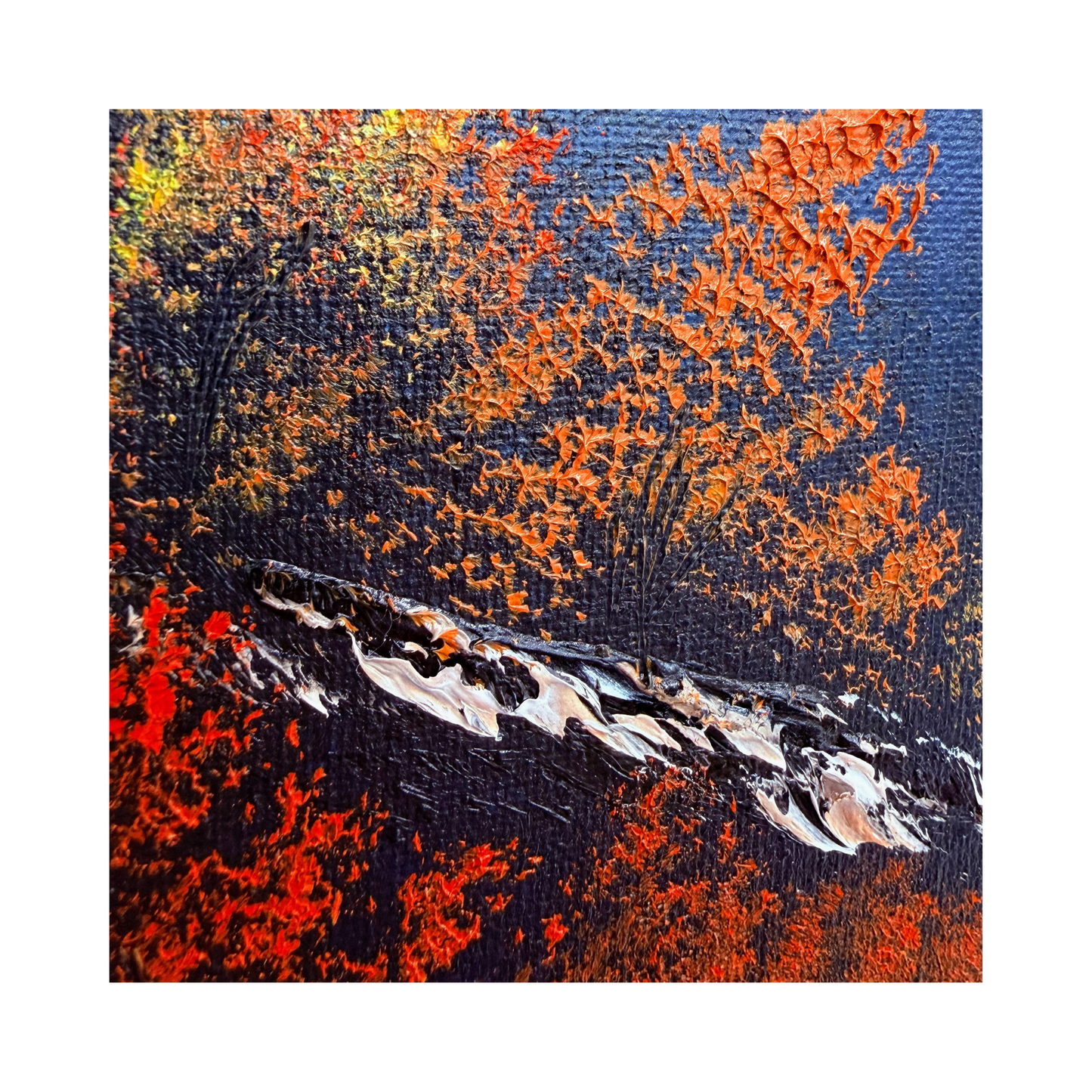 Drifting into the Enchanted Hour - Original Oil Painting on Canvas — 16" × 20"