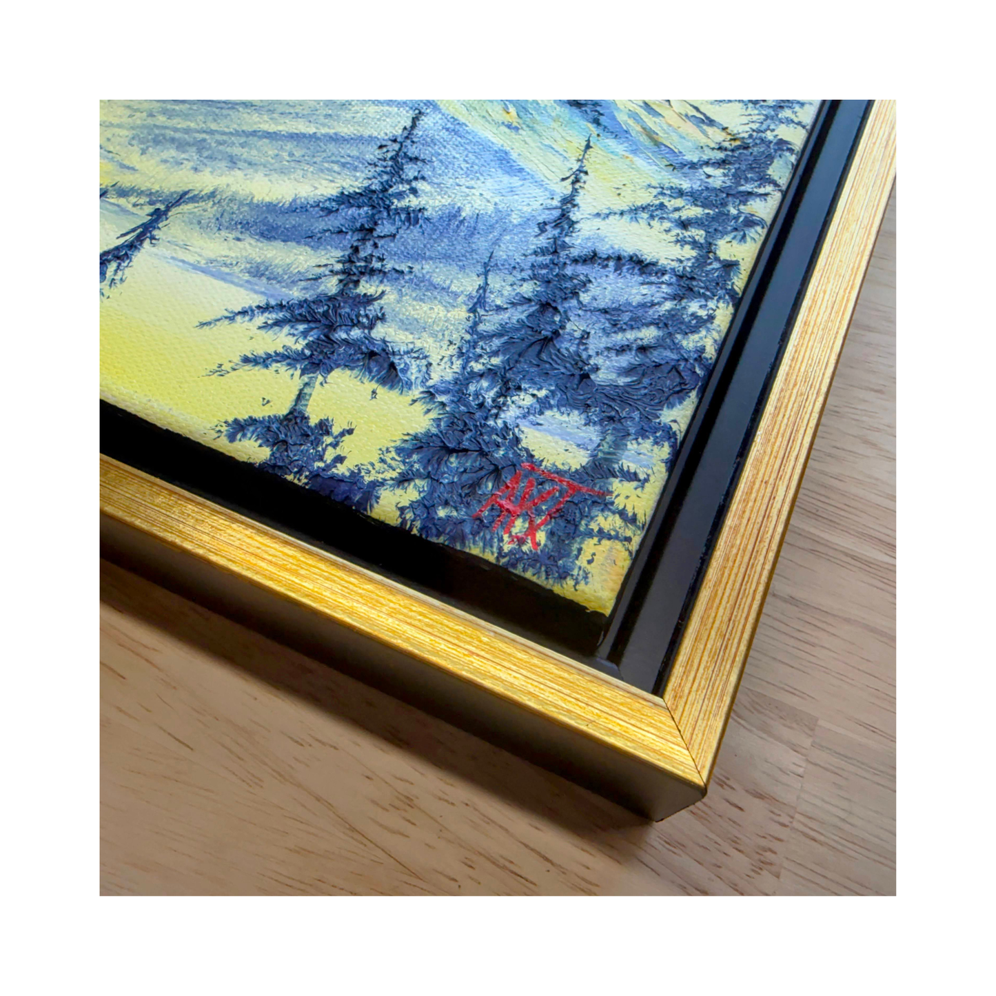 Worth the Climb – Original 8x8 Oil Painting on Canvas